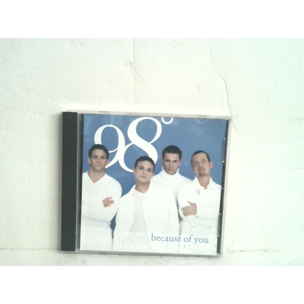 98 Degrees because of You CD 1998 Motown Records